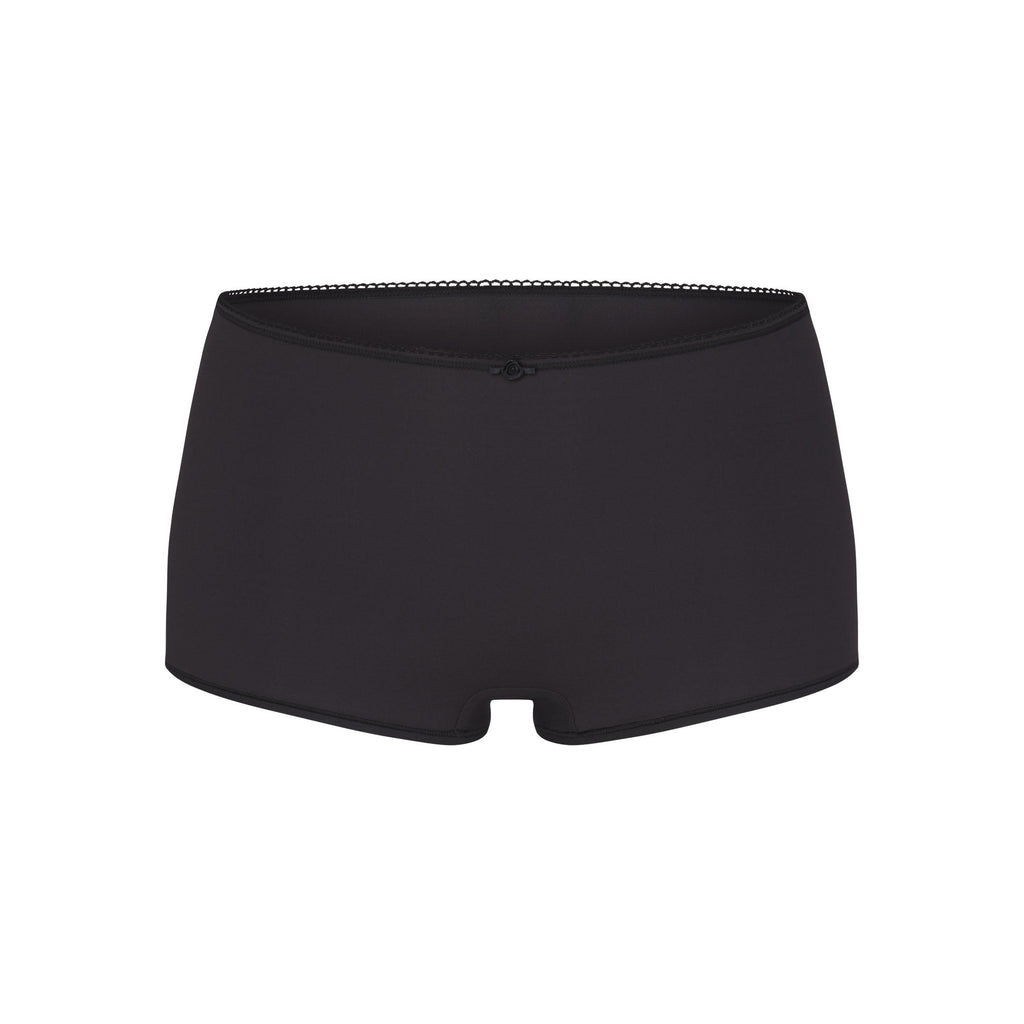 FITS EVERYBODY PICOT BOY SHORT | ONYX
