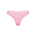 FITS EVERYBODY LACE DIPPED THONG | BUBBLEGUM TONAL