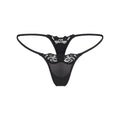 FITS EVERYBODY LACE STRING THONG | ONYX