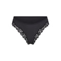 FITS EVERYBODY LACE TANGA | ONYX