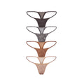 FITS EVERYBODY LACE STRING THONG 4-PACK | JASPER SNAKE MULTI