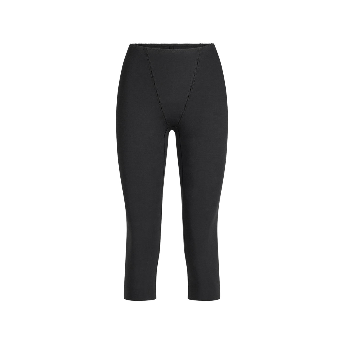 COTTON SHAPEWEAR CAPRI | SOOT