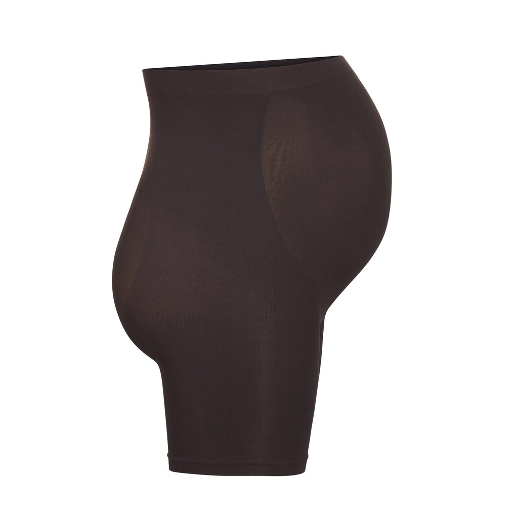 MATERNITY SCULPTING SHORT MID THIGH | ONYX
