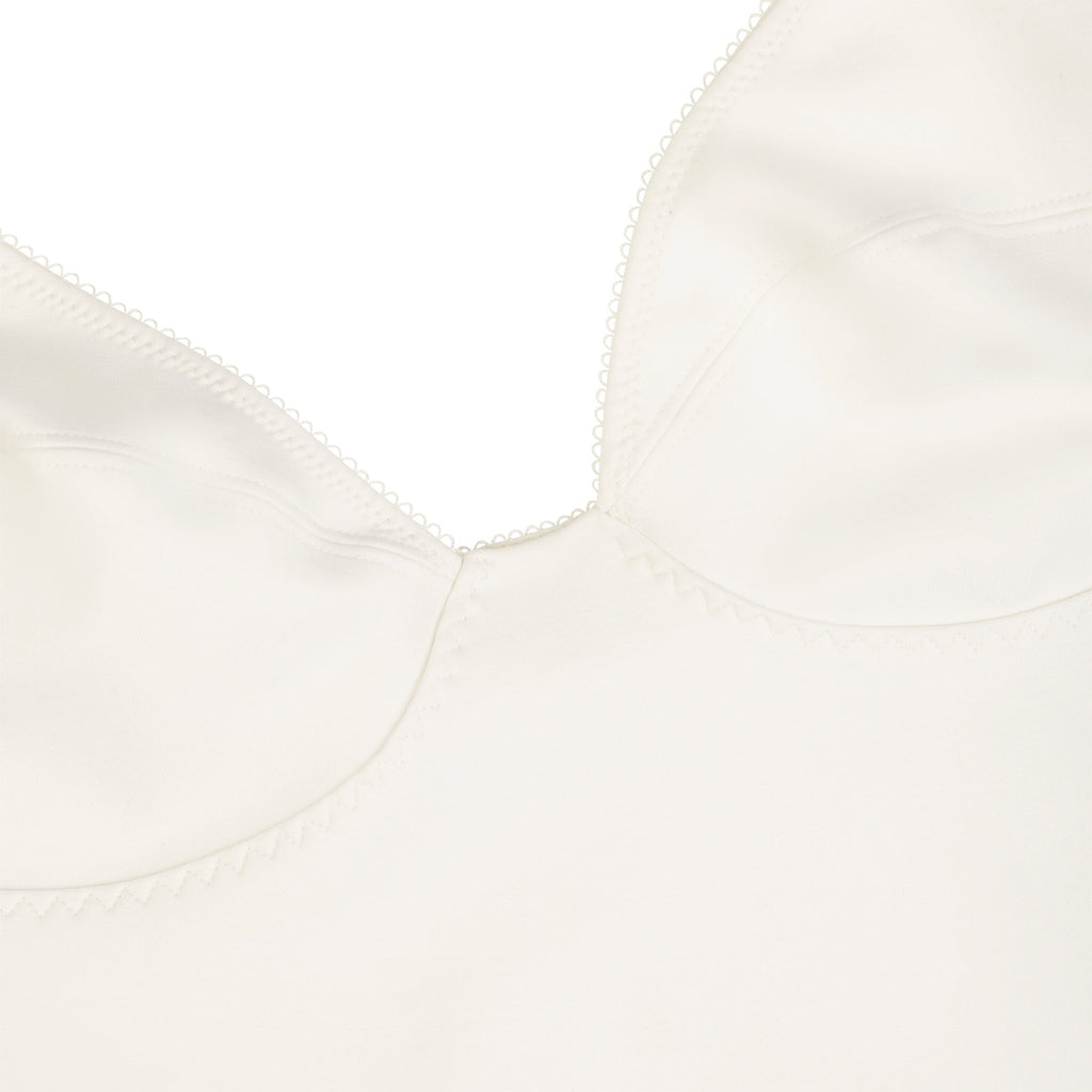 COTTON SHAPEWEAR CORSET | MARBLE