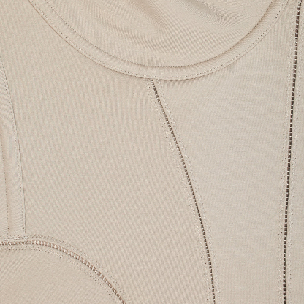 COTTON SHAPEWEAR THONG BODYSUIT | LINEN