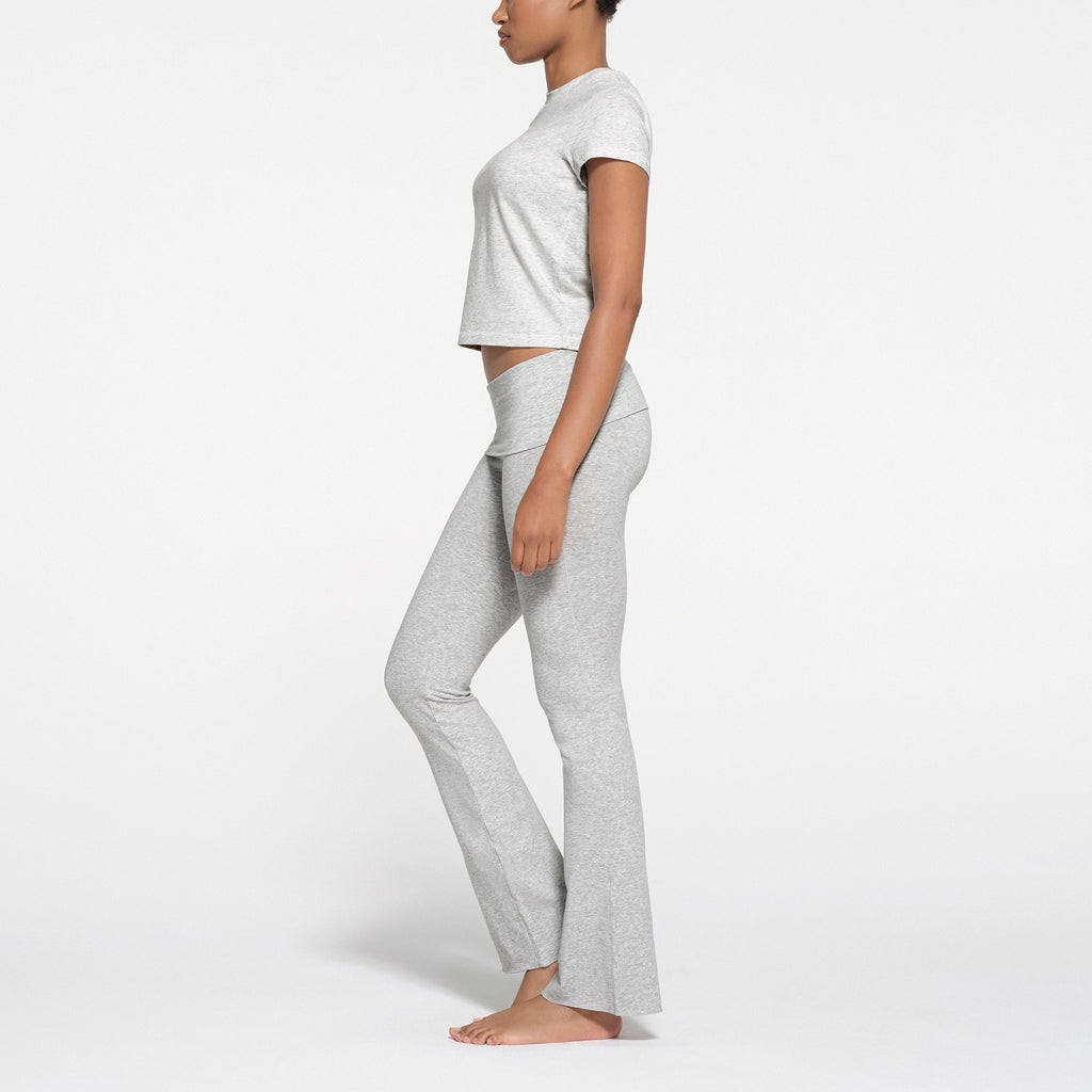RELAXED TEES SHRUNKEN T-SHIRT | LIGHT HEATHER GREY