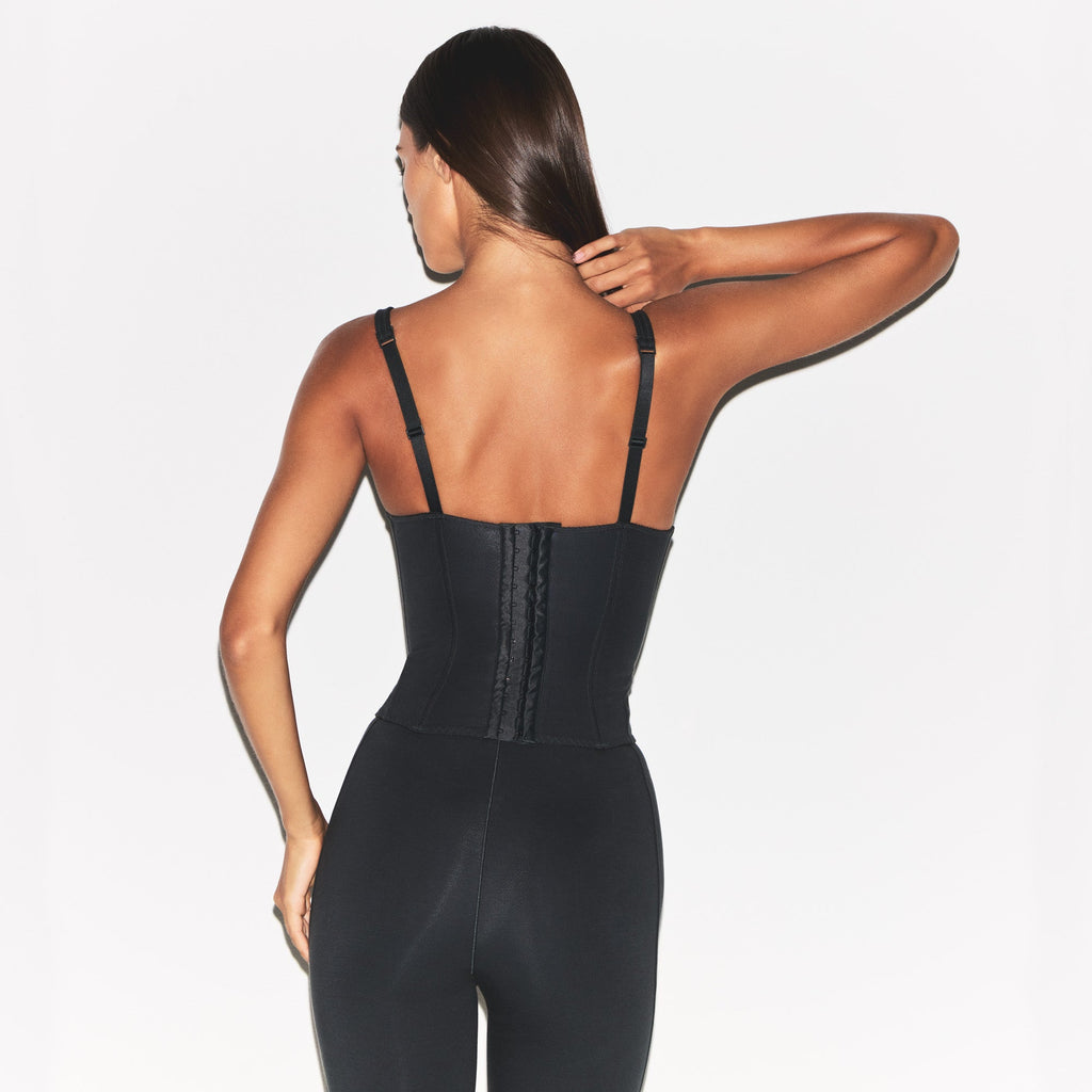 COTTON SHAPEWEAR CORSET | SOOT