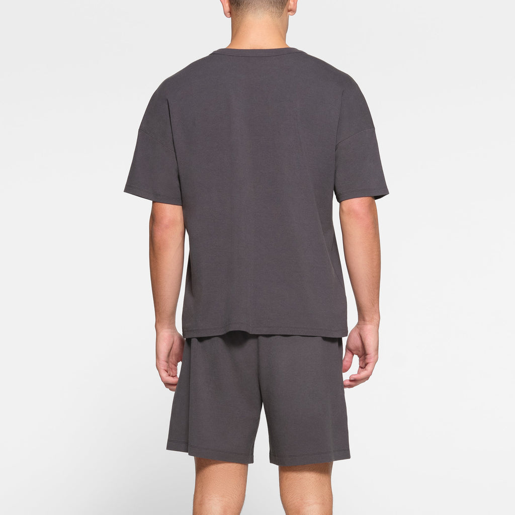 JERSEY LOUNGE MENS OVERSIZED T-SHIRT | ASH