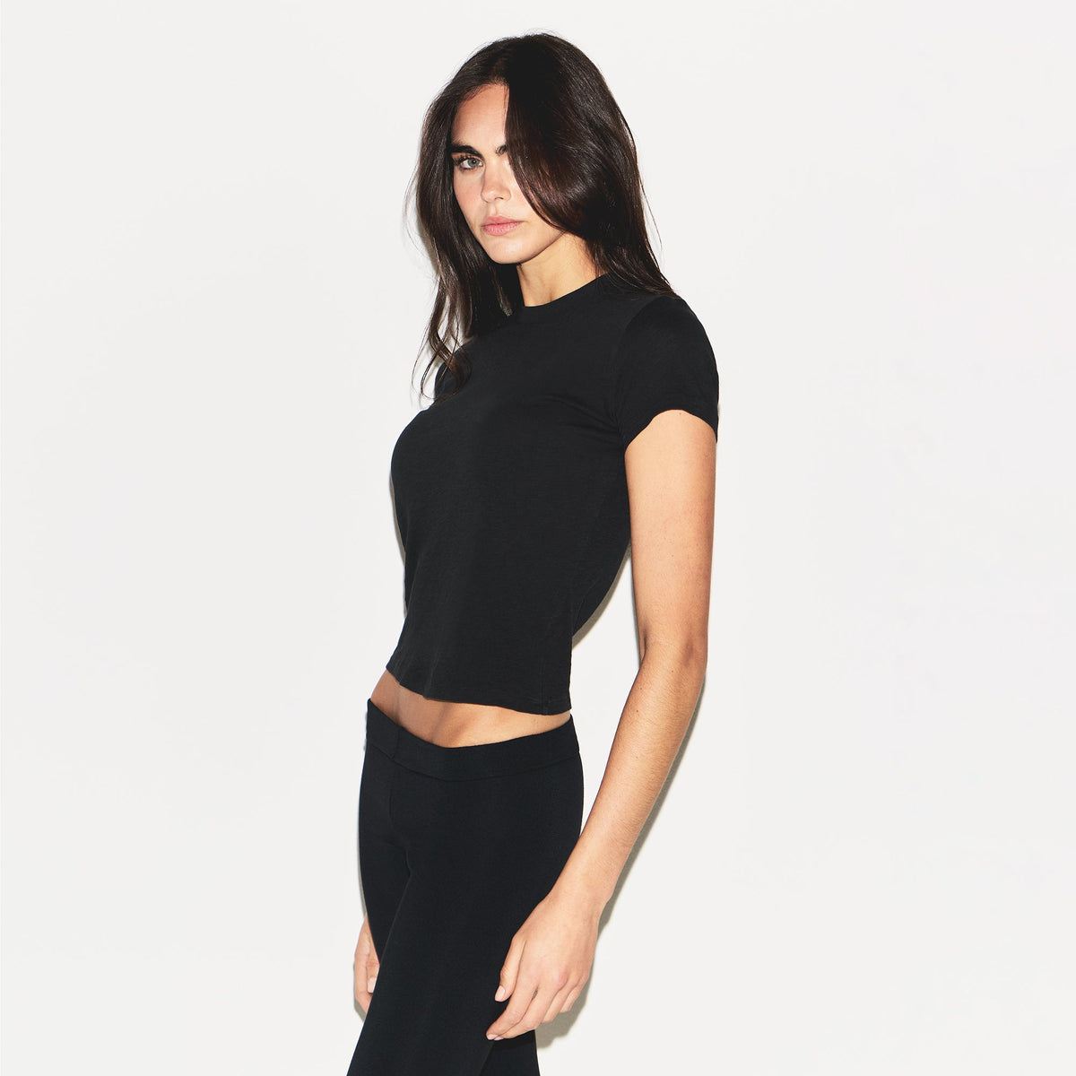 WORN IN JERSEY T-SHIRT | WASHED ONYX