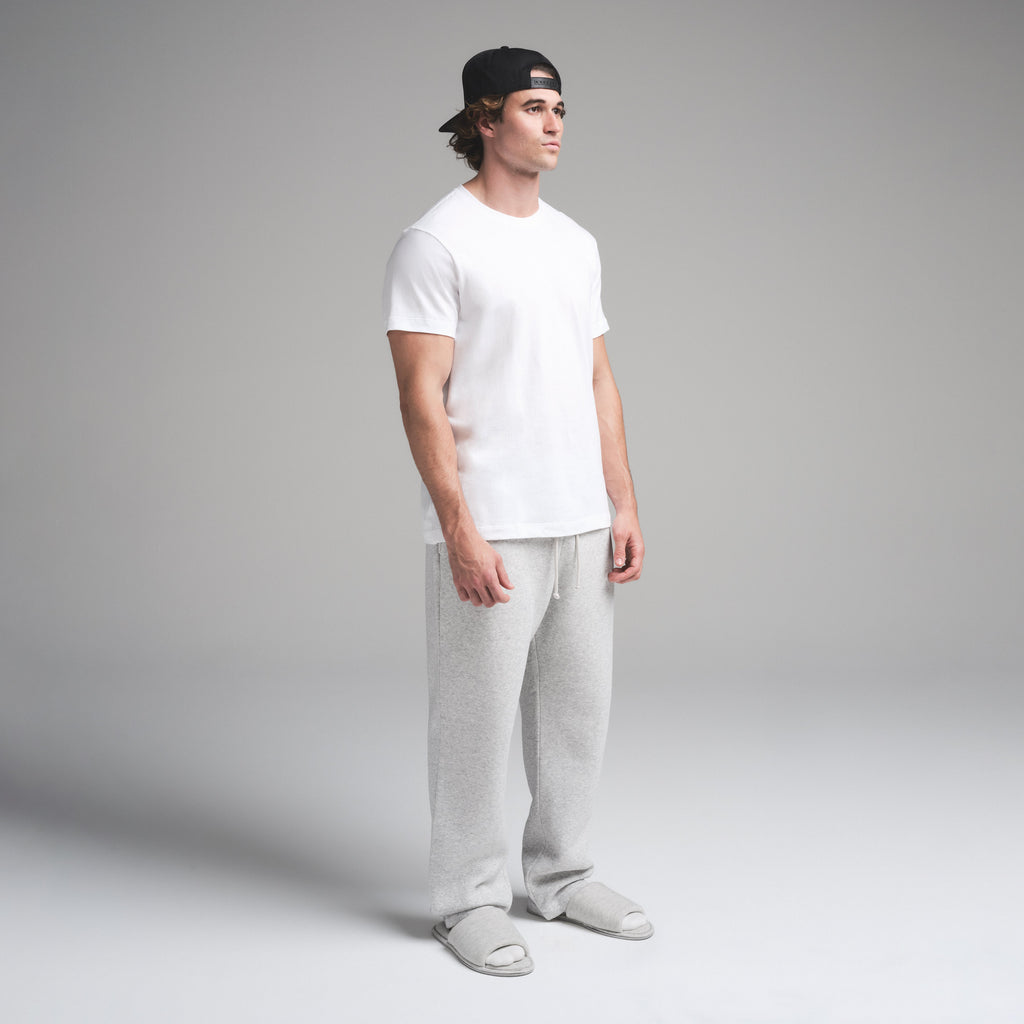 SKIMS COTTON MENS CLASSIC T-SHIRT | CHALK