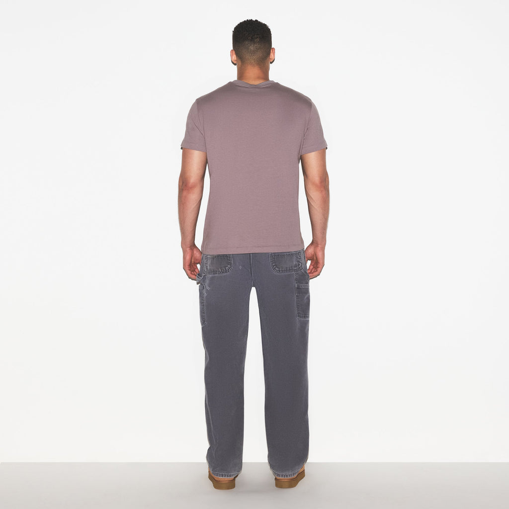 SKIMS COTTON MENS CLASSIC T-SHIRT | ZINC