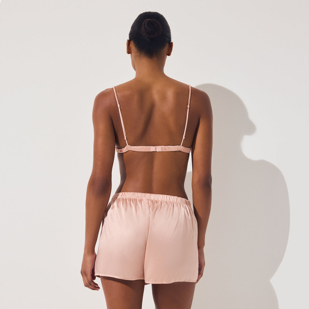 SILK LIGHTLY LINED TRIANGLE BRALETTE | VILLA